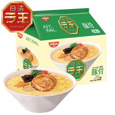 日清ラ王 豚骨袋麺 ノンフライ麺 5食入 74g*5