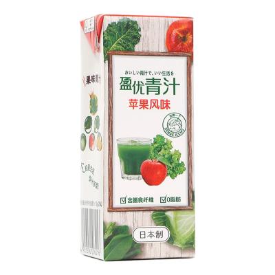 盈优青汁飲料りんご味 200ml