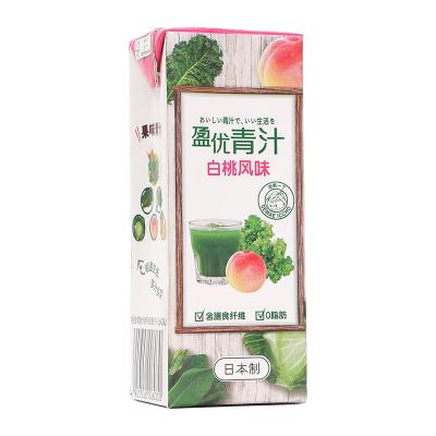 盈优青汁飲料ピーチ味 200ml