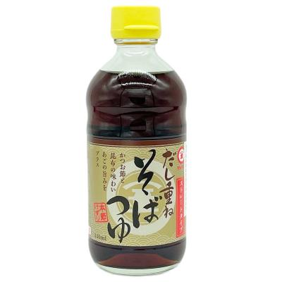 マルキン 本節けずりそばつゆ 340ml