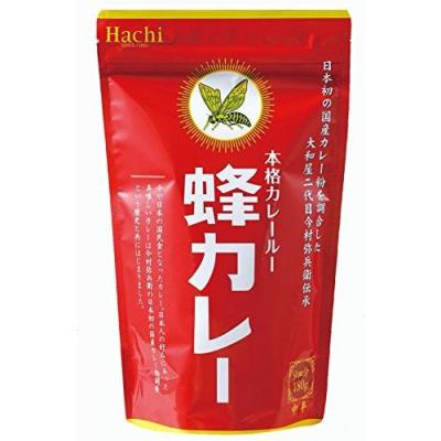 ハチ食品 蜂カレー カレールー中辛 180g