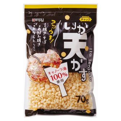 加藤産業いか天かすキャノーラ油100%使用 70g
