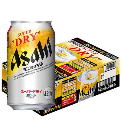 アサヒスーパードライ 生ジョッキ缶 340ml*24缶