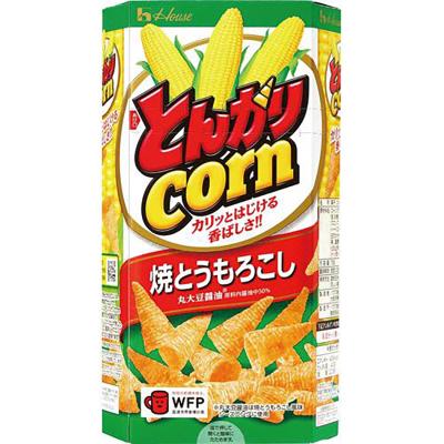 ハウス食品 とんがりコーン 焼とうもろこし 68g
