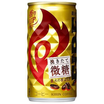 キリン FIREファイア 挽きたて微糖コーヒー缶 185g