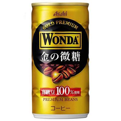 アサヒ飲料 ワンダ 金の微糖 缶185g