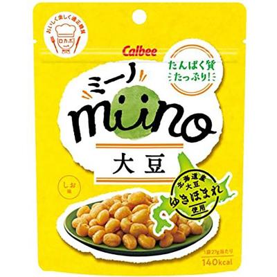カルビー miino ミーノ 大豆しお味 27g