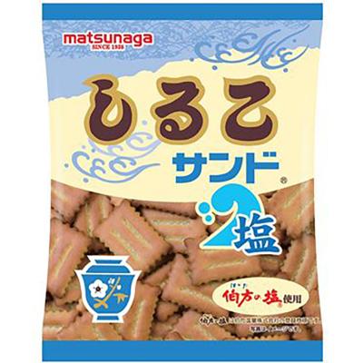 【賞味期限23.11.18】松永製菓 塩しるこサンド 65g