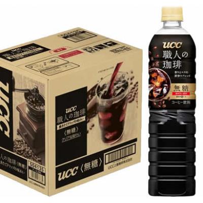 UCC職人の珈琲無糖 900ml×12本 1ケース