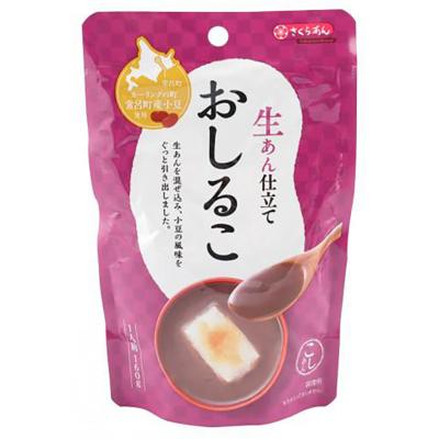 谷尾食糧工業 さくらあん 生あん仕立ておしるこ 160g