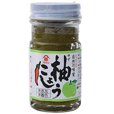 フジジン 九州産 柚こしょう 無添加・無着色 調味料 60g