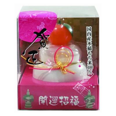 前原製粉 屛風・台座付き鏡もち 66g