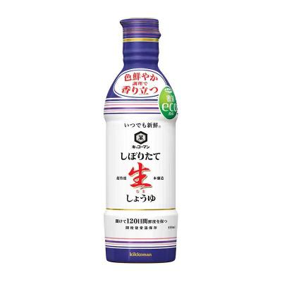 キッコーマン しぼりたて生しょうゆ 450ml