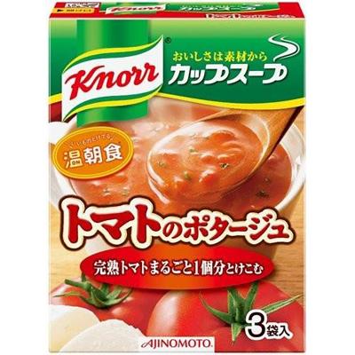 クノールカップスープ 完熟トマトまるごと1個分使ったポタージュ 3袋入 51g