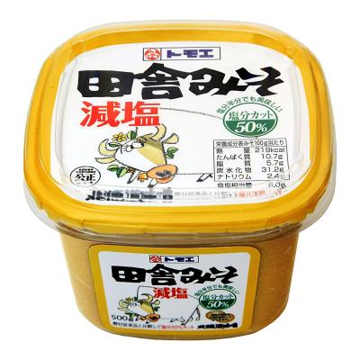トモエ 田舎みそ減塩 500g