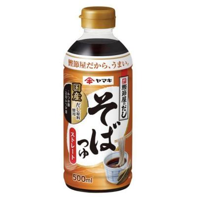 ヤマキ ストレートそばつゆ 500ml