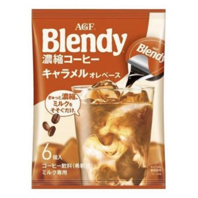 AGF Blendy ポーション 濃縮コーヒー キャラメルオ...