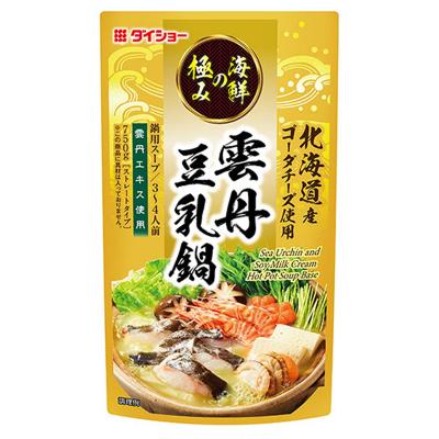 ダイショー 極みの海鮮雲丹豆乳鍋スープ 750g