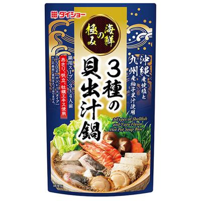 ダイショー 極みの海鮮3種の貝出汁鍋スープ 750g