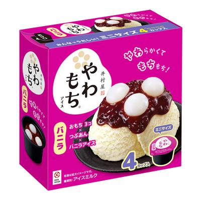 井村屋 BOXやわもちアイス バニラ (80ml×4個)