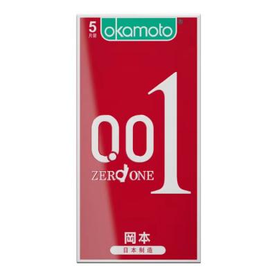 ゼロワン 0.01ミリ 5個入り オカモト