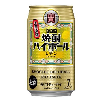 TaKaRa焼酎ハイボール<レモン>辛口チューハイ 350m...