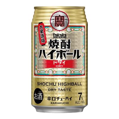 TaKaRa焼酎ハイボール<ドライ>辛口チューハイ 350m...