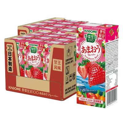 カゴメ あまおう フレーバー  200ml×24（1ケース）