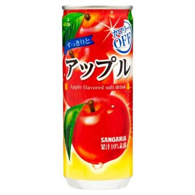 サンガリア すっきりとアップル 240g