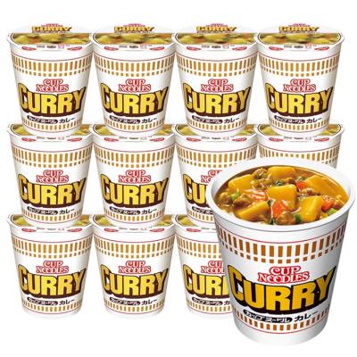 日清食品カップ麺 カップヌードル カレー 86g×12個