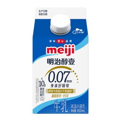 明治醇壹鲜牛乳 450ml