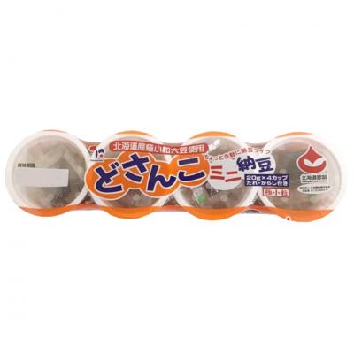 ヤマダイ どさんこミニ納豆 20g×4