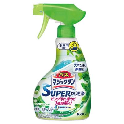 花王 バスマジックリン ＳＵＰＥＲ泡洗浄 グリーンハーブ 3...