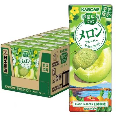 カゴメ 野菜生活100 メロン 季节限定 195ml×24（...