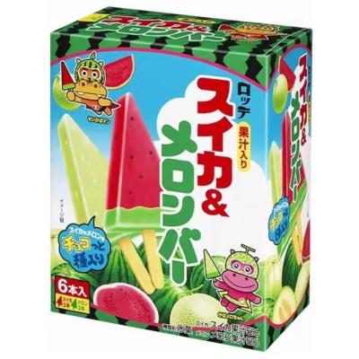ロッテ スイカ&メロンバー 6本入