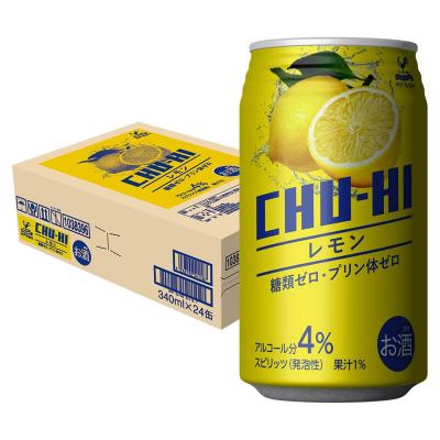 神戸居留地 チューハイ レモン 糖類ゼロ 340ml缶×24本入 1ケース