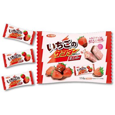 有楽製菓 いちごのサンダーミニバー 110g