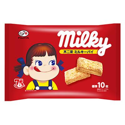不二家 ミルキーパイ 87g