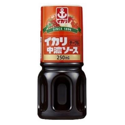 「イカリソース」テーブル中濃ソース　250ml