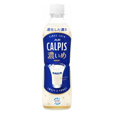 アサヒ飲料 CALPIS 濃いめ 490ml