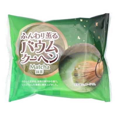 ふんわり薫るバウムクーヘン(抹茶)1個 55g