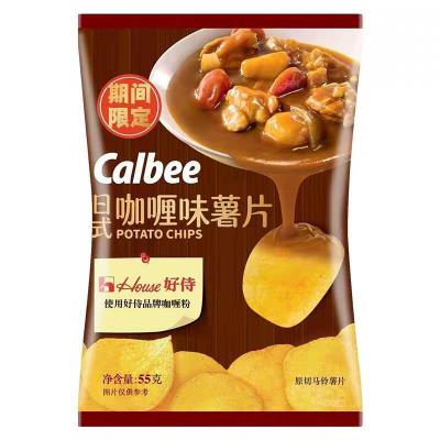 カルビー カレー味ポテトチップス 55g