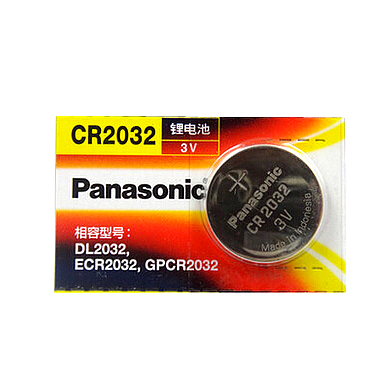 パナソニック纽扣电池 CR2032中国製//松下纽扣电池(1...