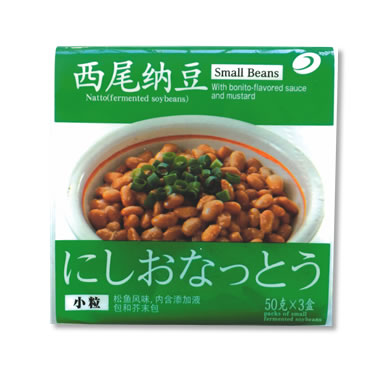 西尾小粒納豆(绿) 50g*3