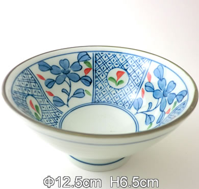 【半額】【C119】茶碗 [ハナ] 12.5×6.5cm 日本産